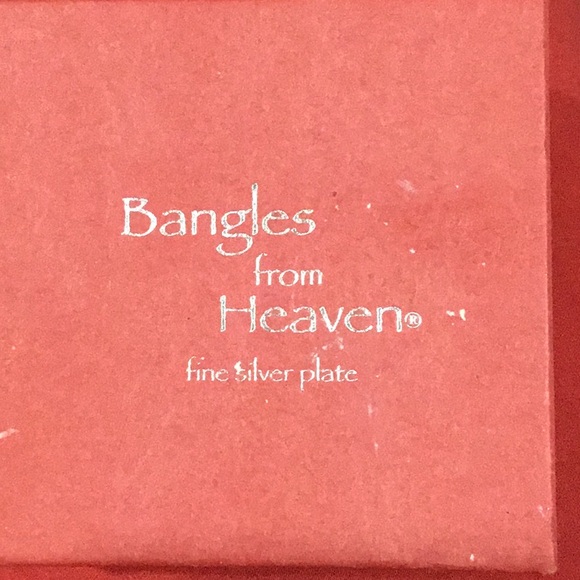 NWT Introducing Bangles from heaven, fine silver plate, bangle, bracelet - Picture 6 of 6